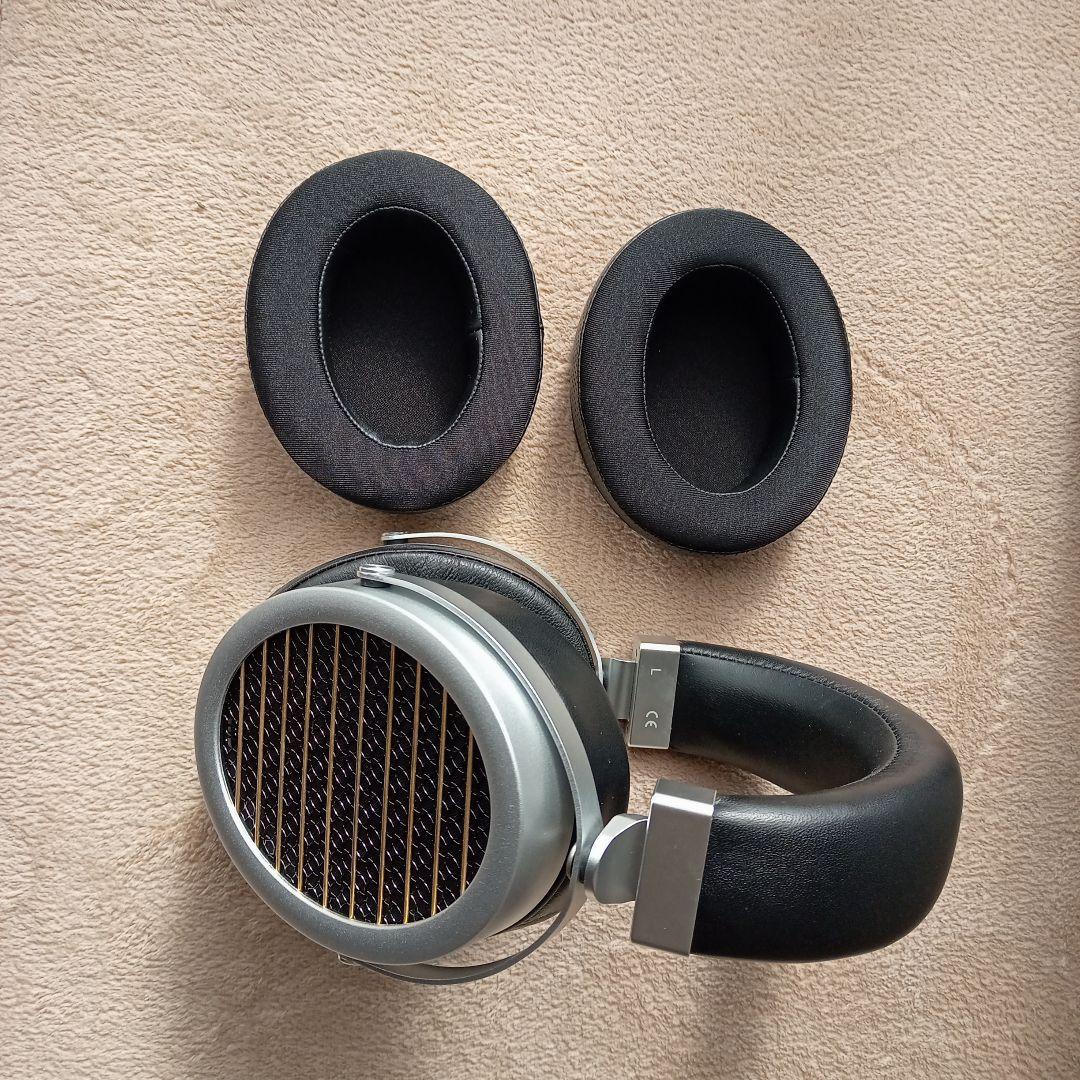 goldplaner gl2000 オープンバックヘッドホン シルバー ブラック