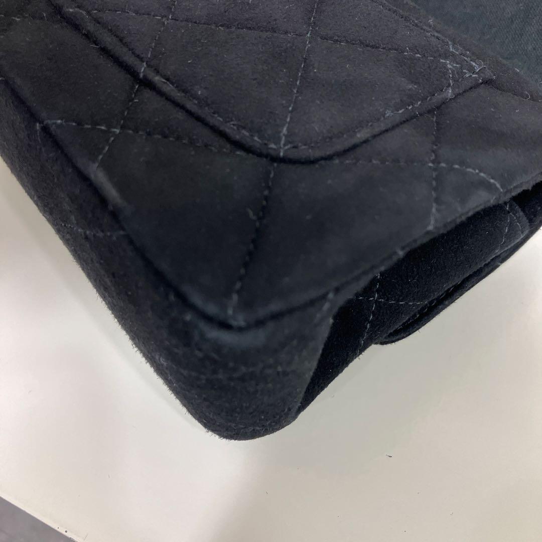 激レア品 CHANEL ミニマトラッセ スエード ブラック 5番台 美品