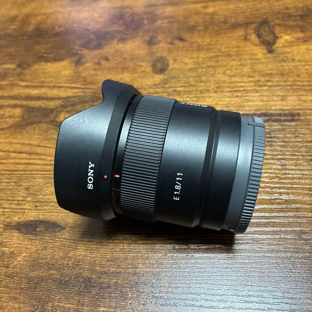 SONY 広角単焦点レンズAPS-C E 11m F1.8 Eマウント純正レンズ