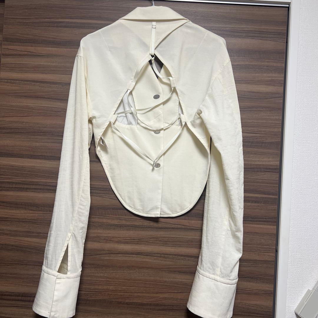 PRANK PROJECT バックオープンコルセットシャツ