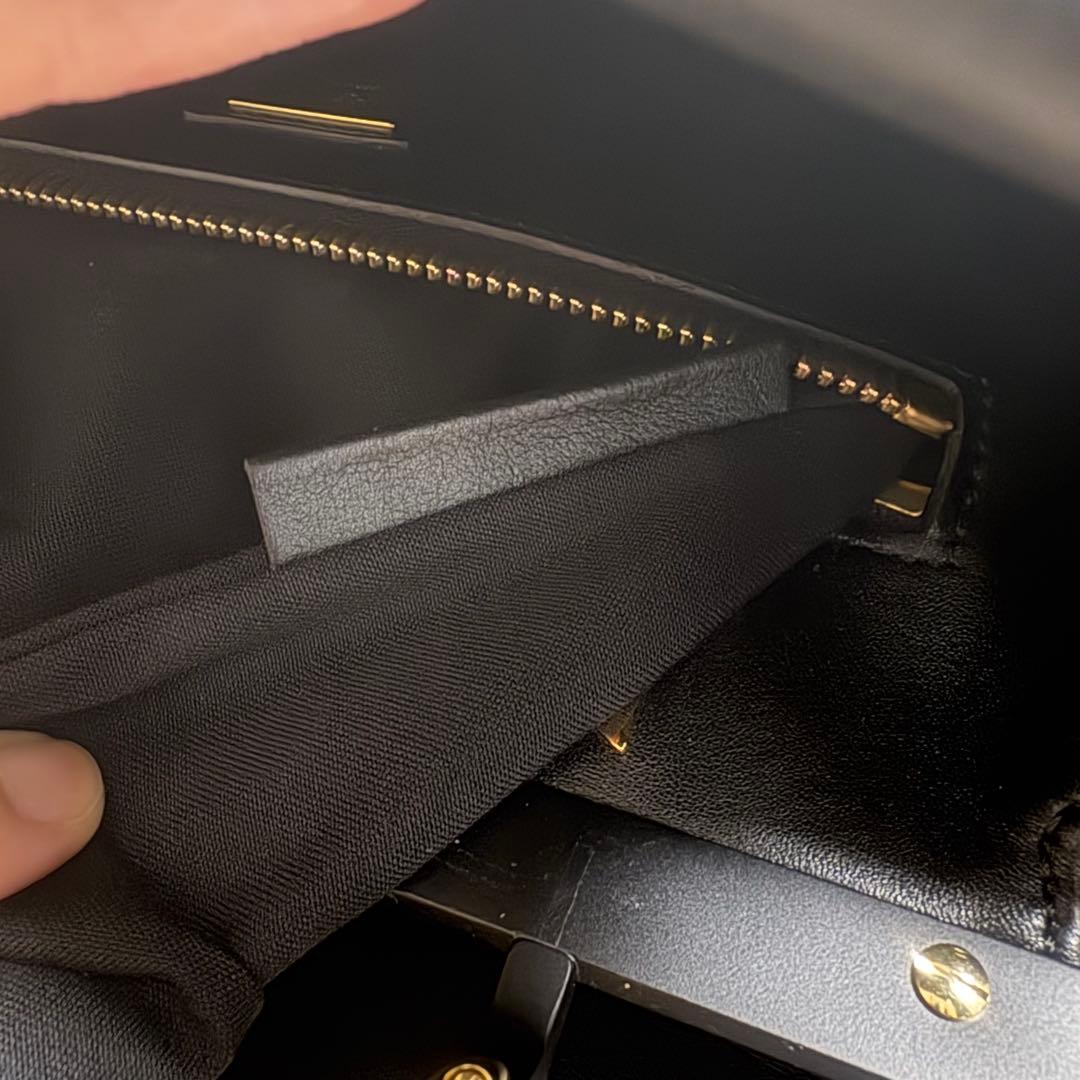 FENDI フェンディ ピーカブー レギュラー レザー 2way モンスター