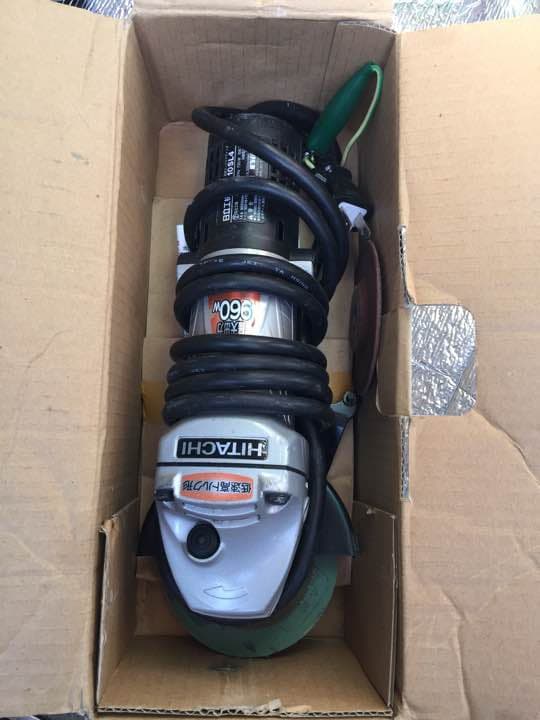 日立電気ディスクグラインダ