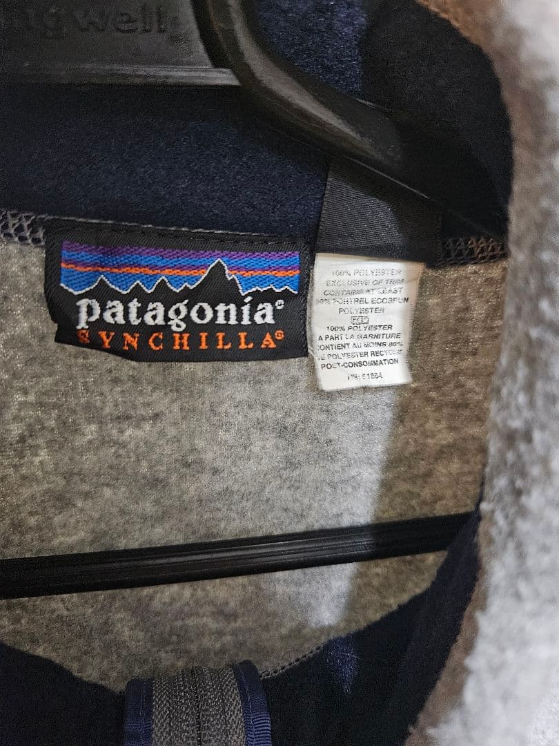 Patagonia シンチラ フリース ベスト グレー USA企画