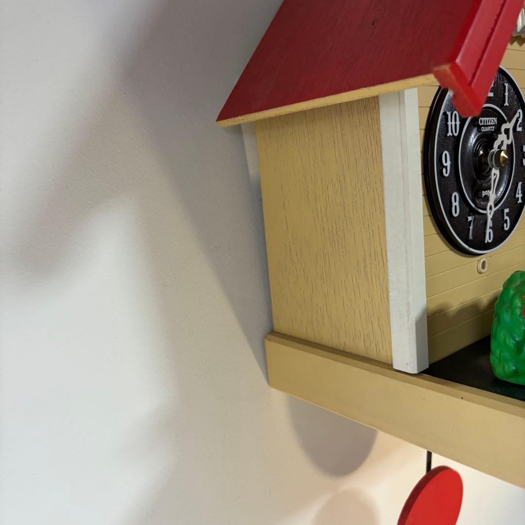 ビンテージ　スヌーピー鳩時計