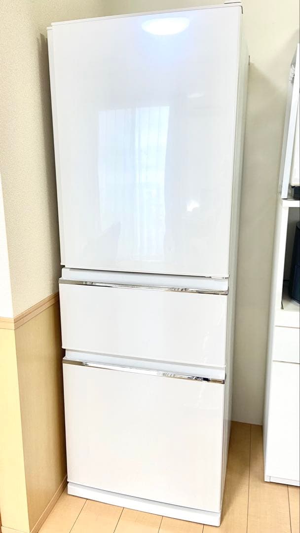 三菱 冷蔵庫 330L MR-CX33E-W 2020年製
