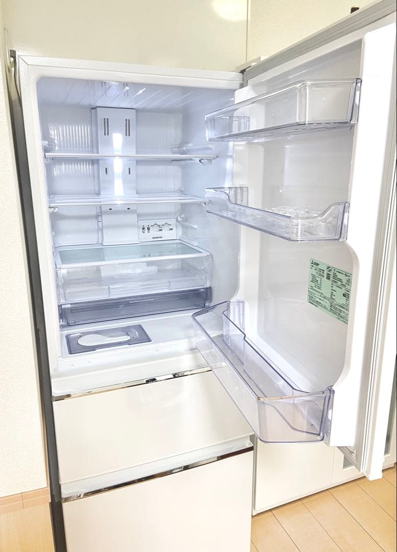 三菱 冷蔵庫 330L MR-CX33E-W 2020年製