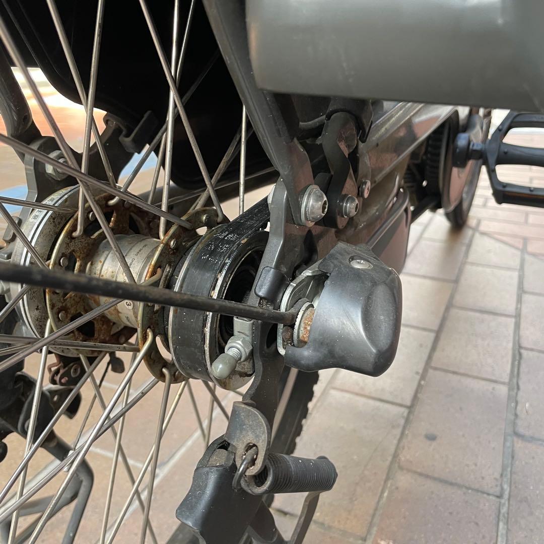 【一部地域の配達無料】 ブリヂストン ビッケ かなり美品 タイヤ9部山 鍵3本