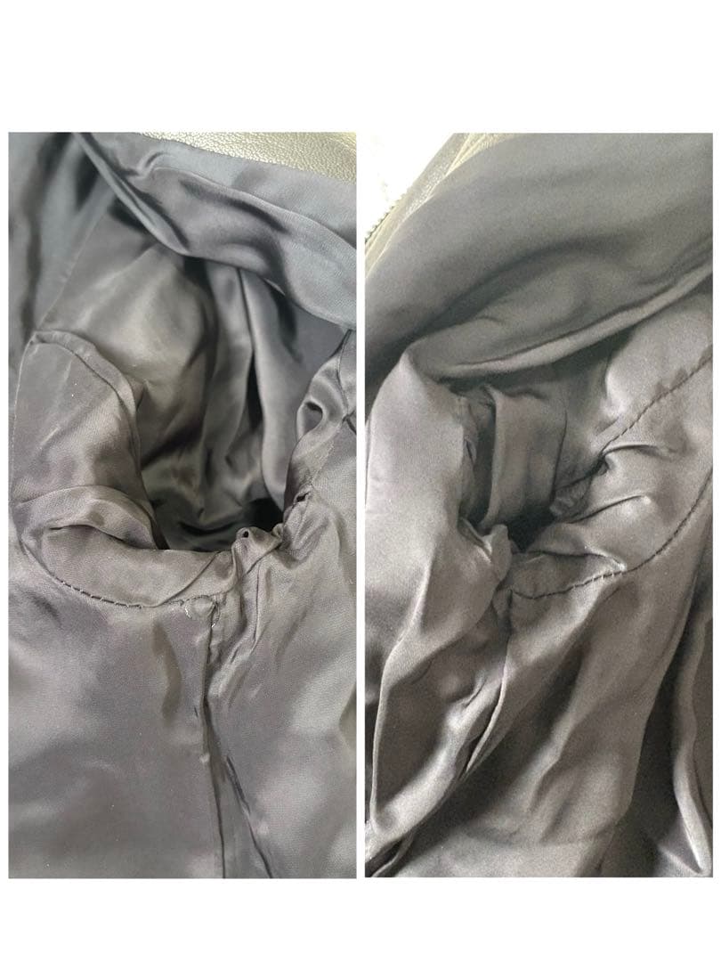 【極美品】Theory セオリー　ラムレザー　シングル　ライダースジャケット