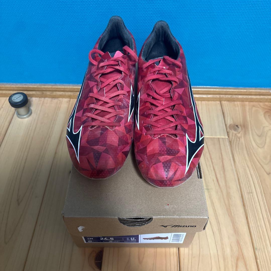 Mizuno Alpha サッカーシューズ レッド