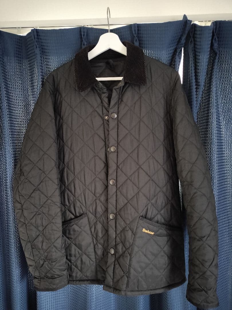 美品 Barbour バブアー キルティングジャケット