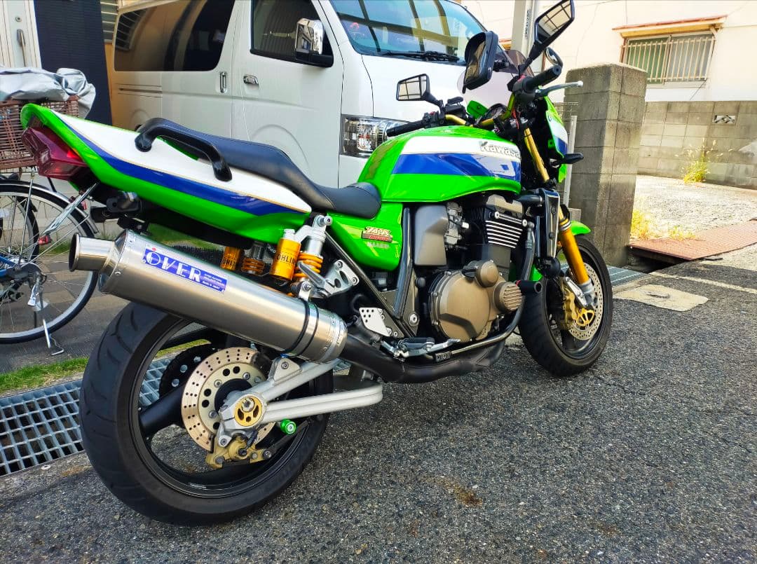 ZRX1200r OVER スリップオンマフラー