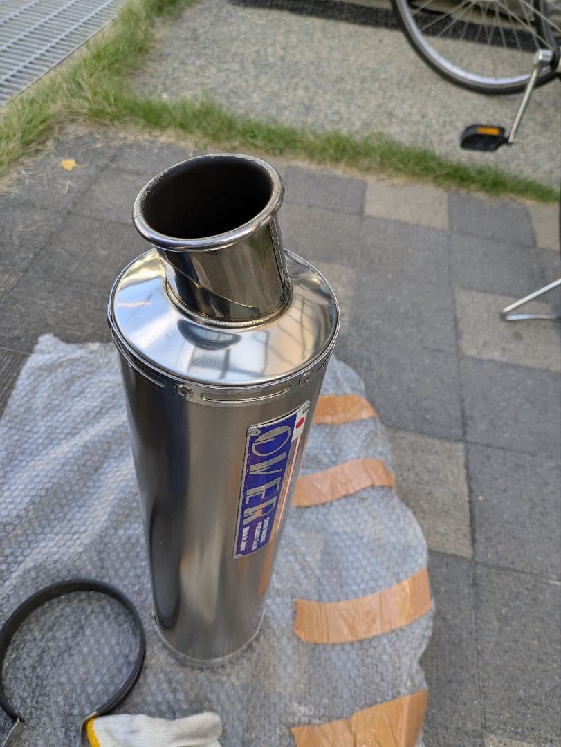 ZRX1200r OVER スリップオンマフラー