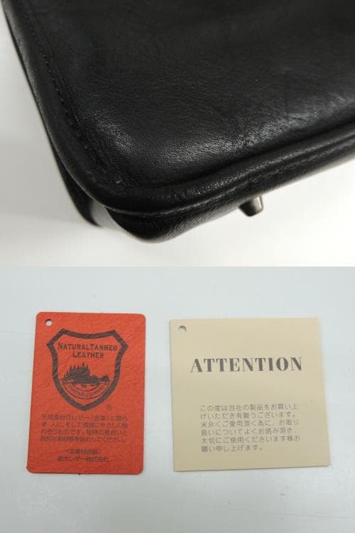 SLOW TRADITIONAL ボーノ レザー 2WAY ブリーフケース 黒