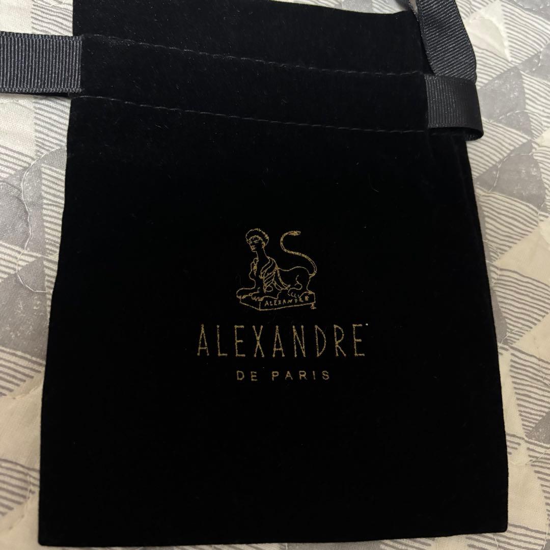 アレクサンドル•ドゥ•パリ　スワロフスキーラインストーンクリップ