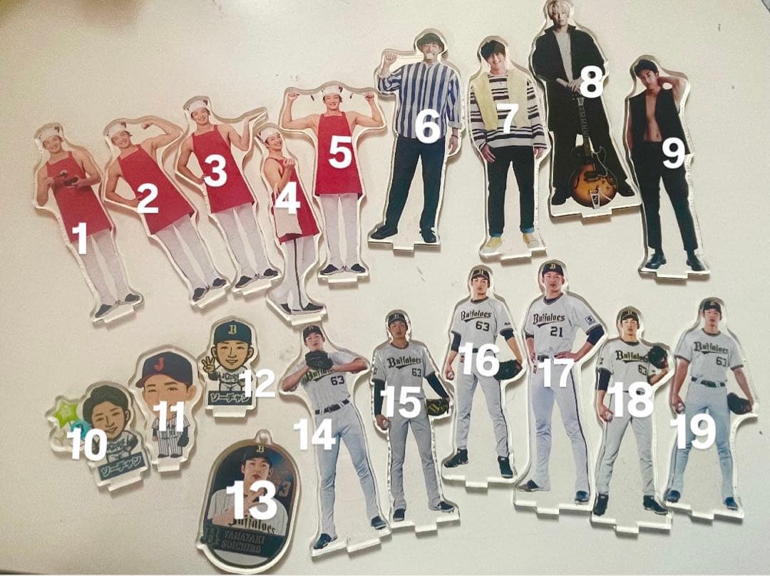 山﨑颯一郎 選手　アクリルスタンド