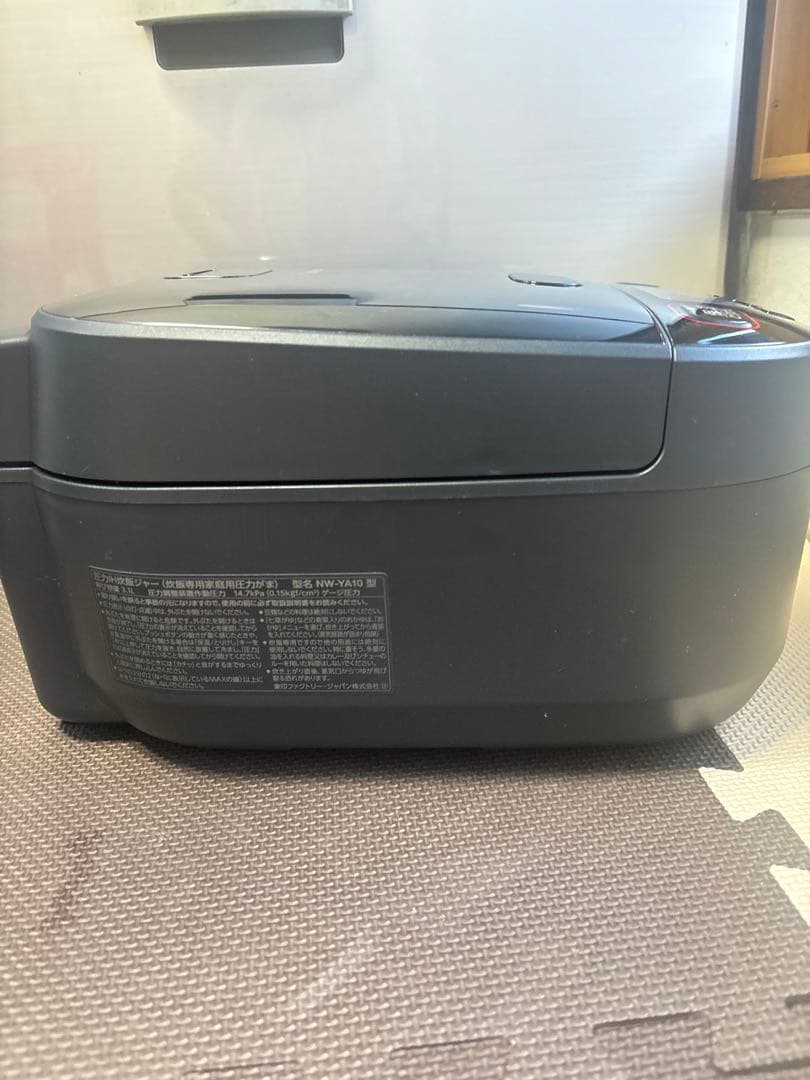炊飯器 NW-YA10 ブラック 1.0L-2023年製