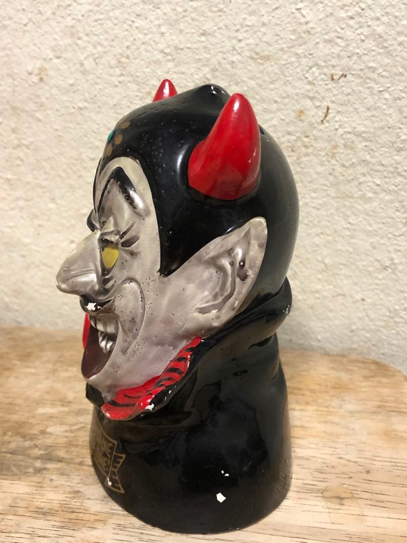 ビンテージ50s デビル　悪魔　貯金箱　ミッドセンチュリー ネイバーフッド　死神