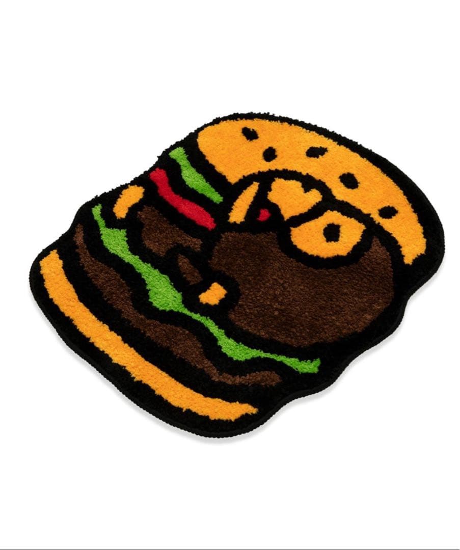 アベイシングエイプ　BAPE BABY MILO HAMBURGER RUG