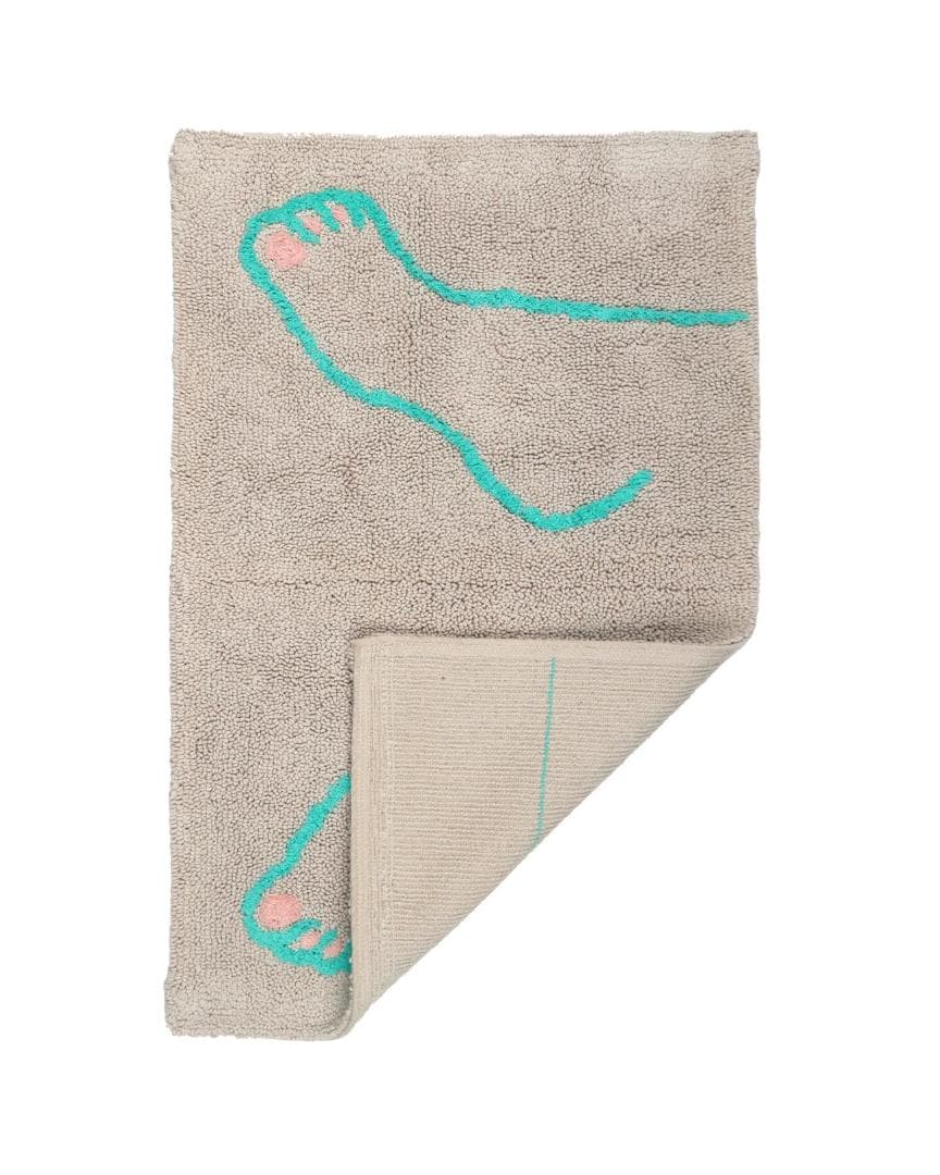 COLD PICNIC バスマット Footsie グレー