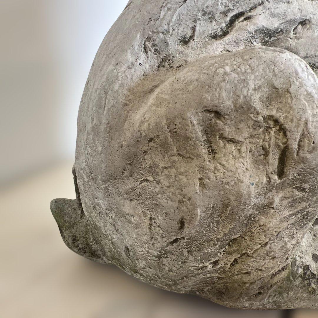 英国ガーデンオーナメントコンクリートウサギ