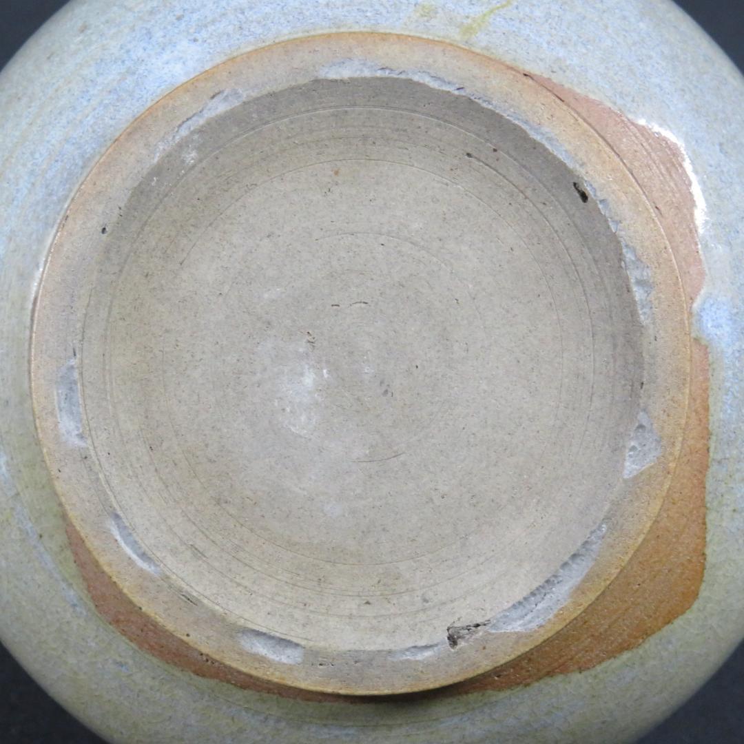 隅田川 壺 徳利 花器 一輪挿し 民藝 飾り壺 時代物 窯傷 美品