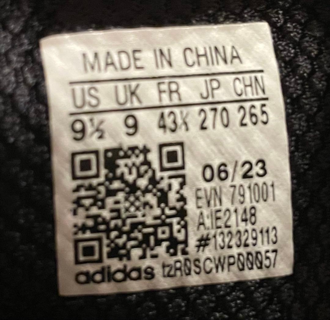 新品未使用　アディダス ゴルフ　コードカオス22 ボア グリッチ 27cm