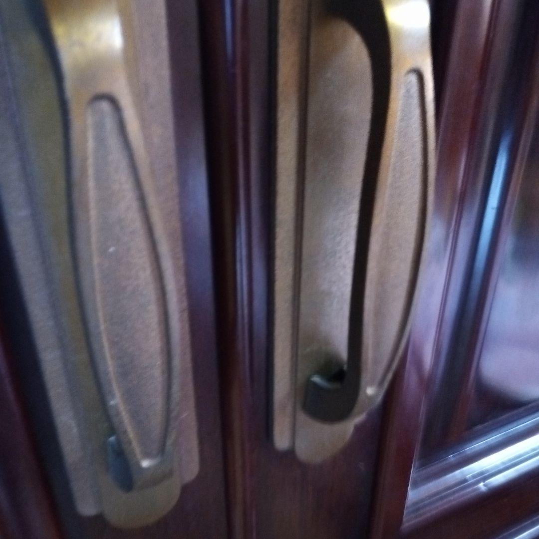 着物箪笥 和箪笥 表面材天然杢単板カリン 2段分離