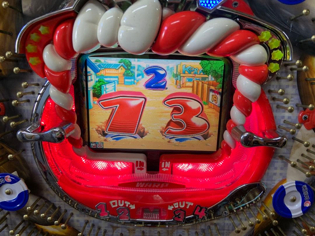 天才バカボンEX 本体　レトロパチンコ　カギ付