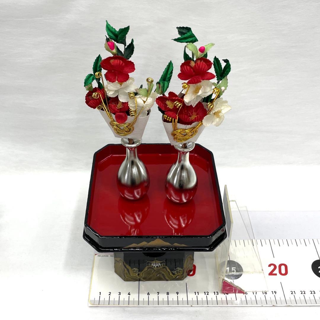 雛人形　桃の節句　雛道具　特大　山水蒔絵