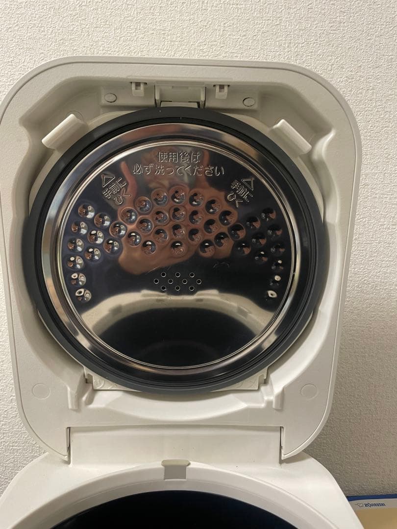 【美品】IH炊飯ジャー 炊飯器 象印 STAN NW-SA10-WH