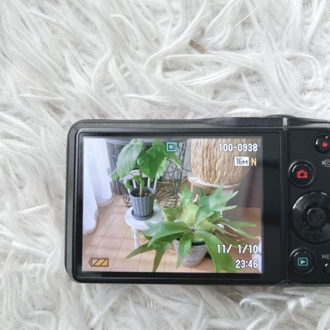 CASIO EXILIM EX-ZR15 外箱 説明書 純正バッテリー