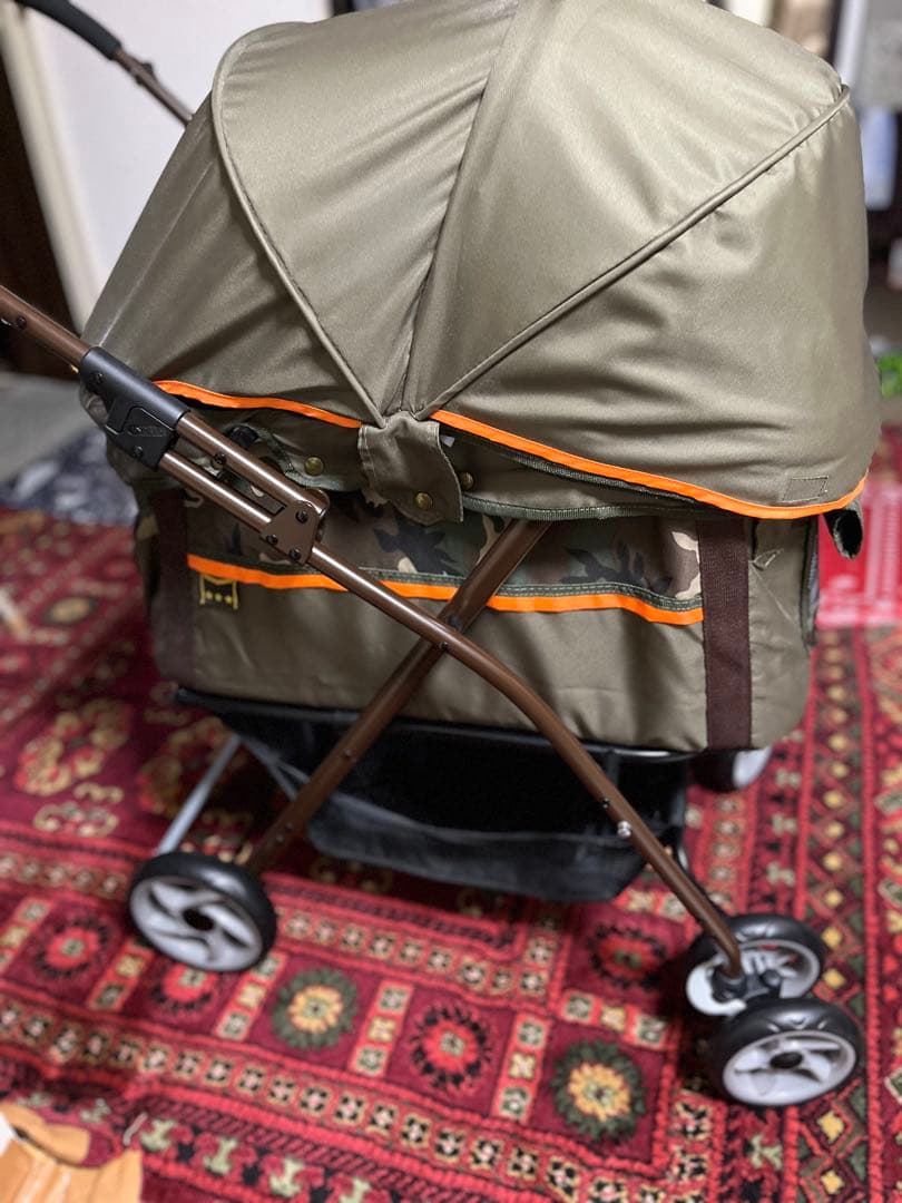 未使用 ペットカート 折りたたみ式　 大型犬　多頭　20kg OK☆