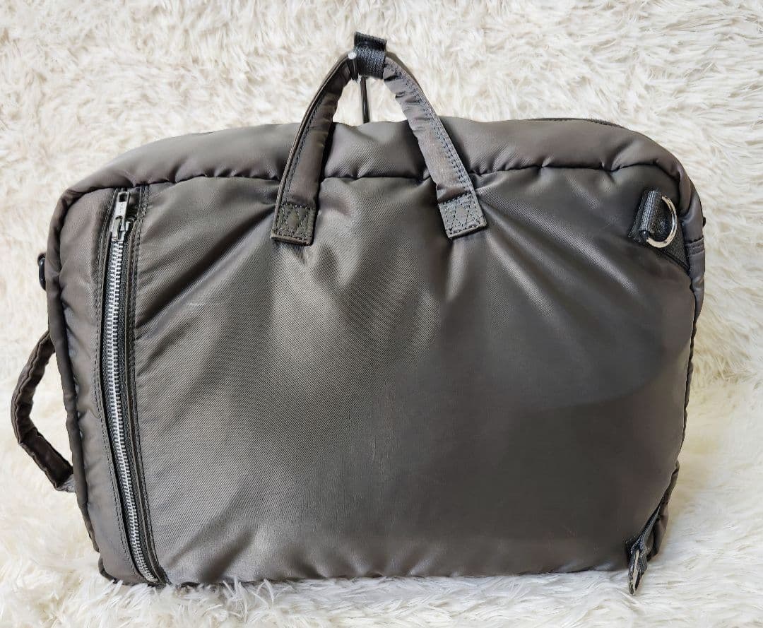 希少 PORTER タンカー 3way ビジネスバッグ シルバーグレー
