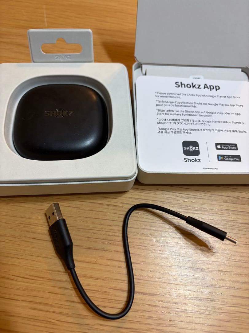 SHOKZ OPENFIT2 ブラック