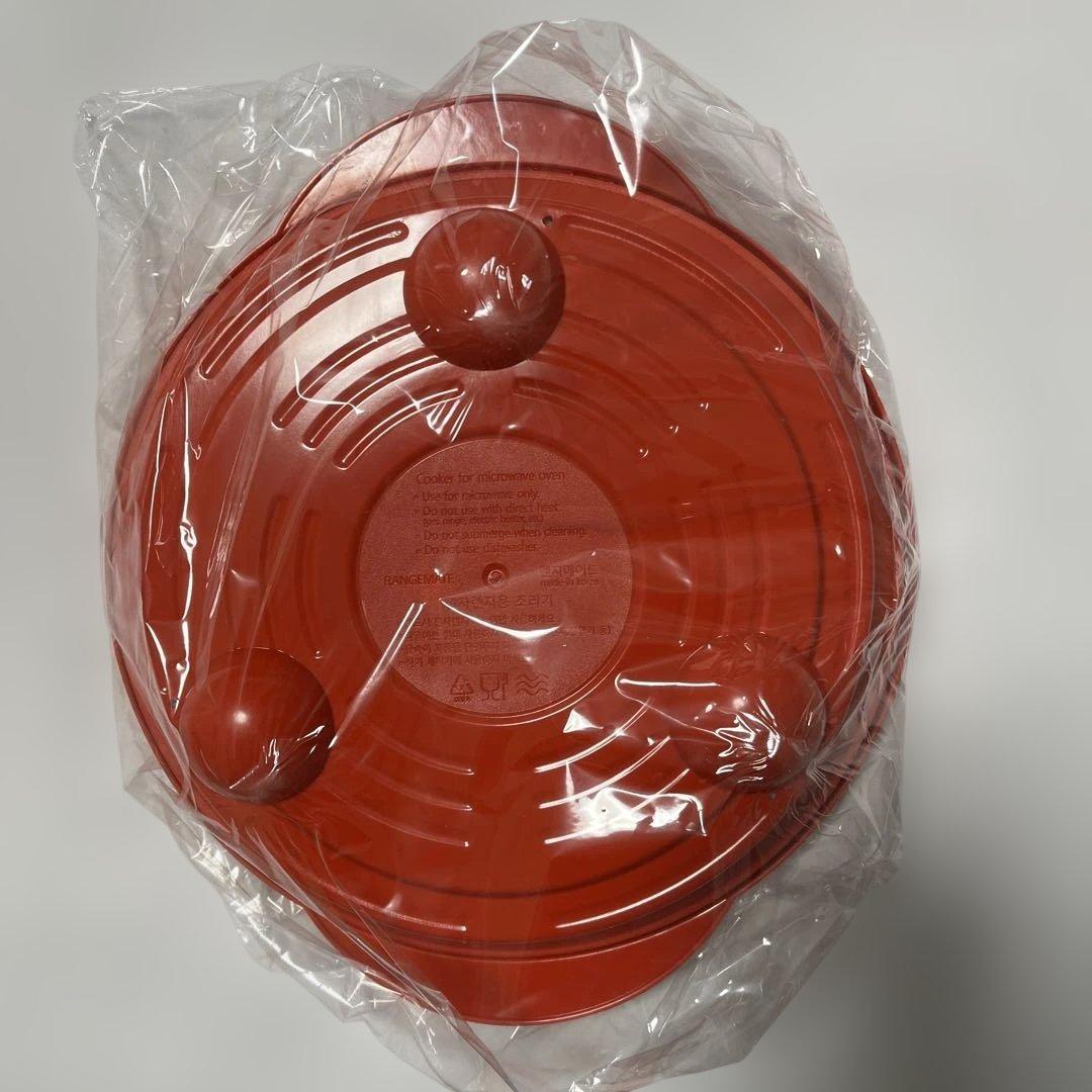 未使用　RANGEMATE PRO 電子レンジ調理用品 レッド