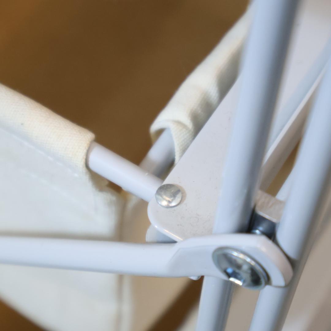 無印良品 MUJI スチール4段 帆布バスケット付き ユニットシェルフ チェスト