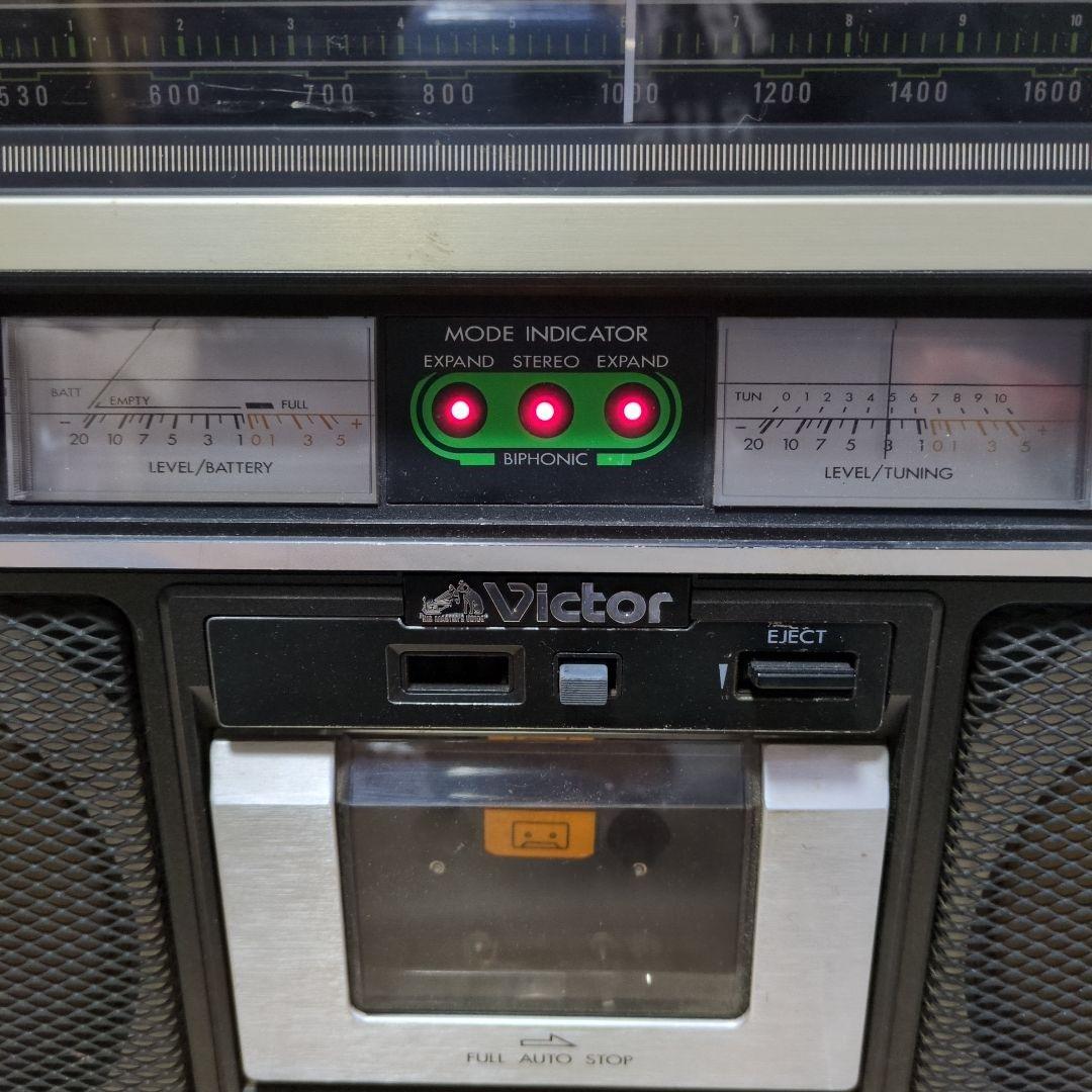 レトロ　Victor PC-138 ラジカセ