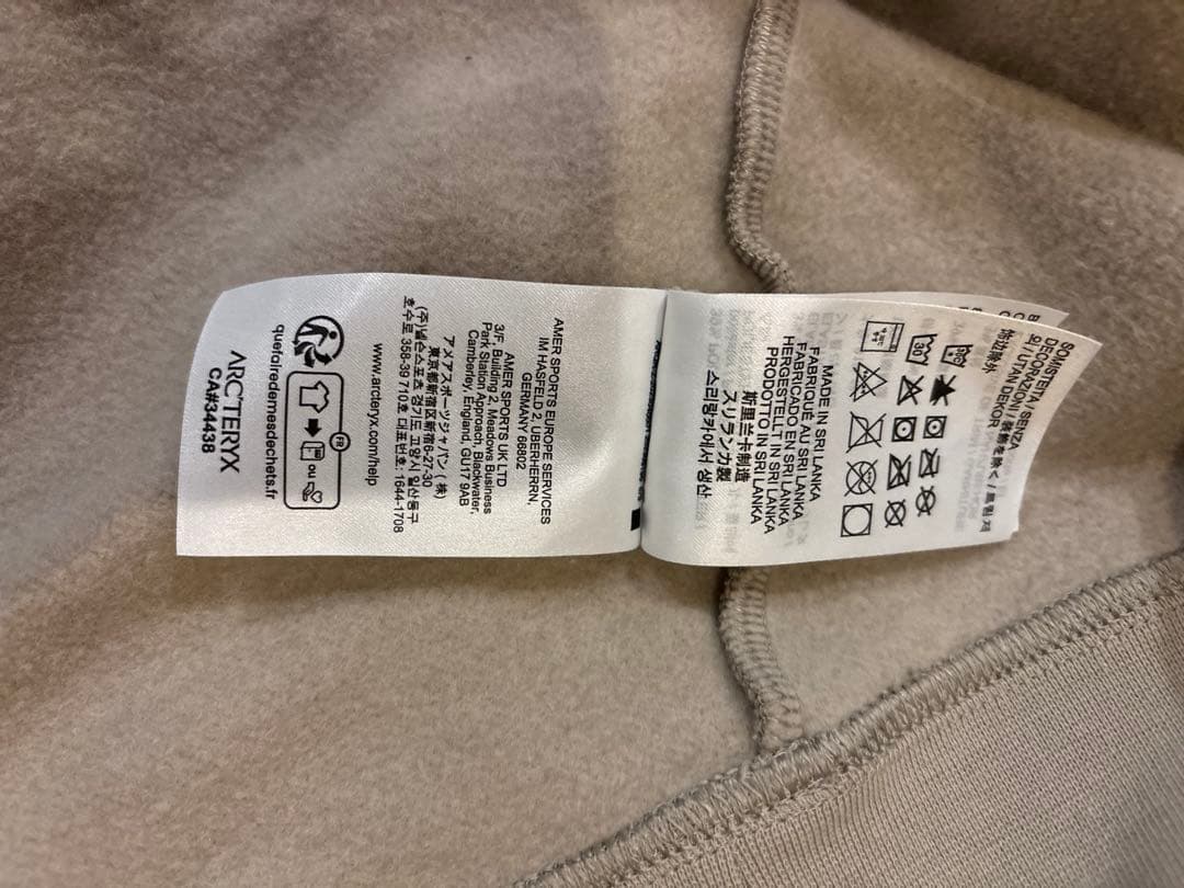 ARC'TERYX エンブレム フリースクルーウイメンズ