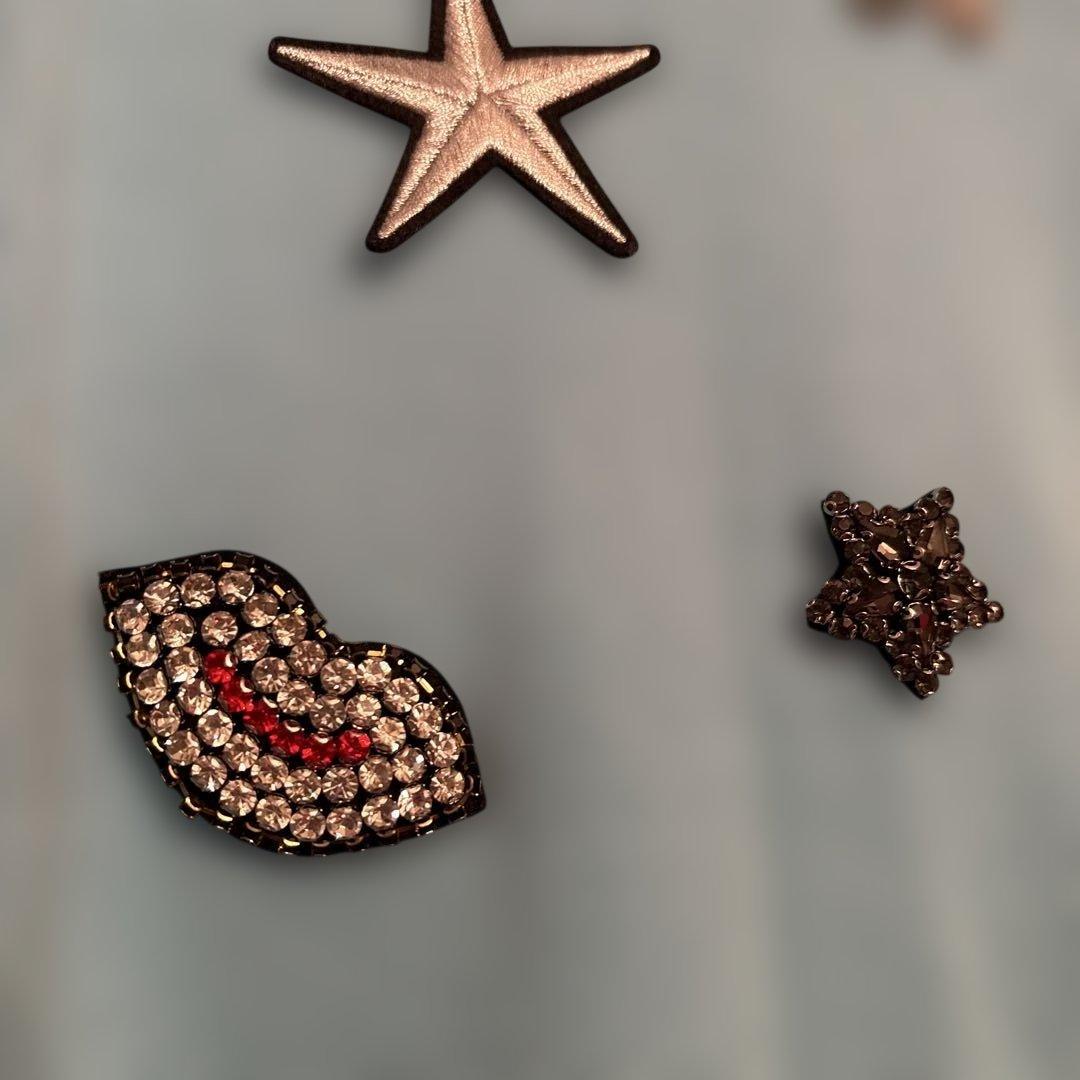 Super Beauty❣️キラキラビジューニット長袖ワンピース　新品未使用