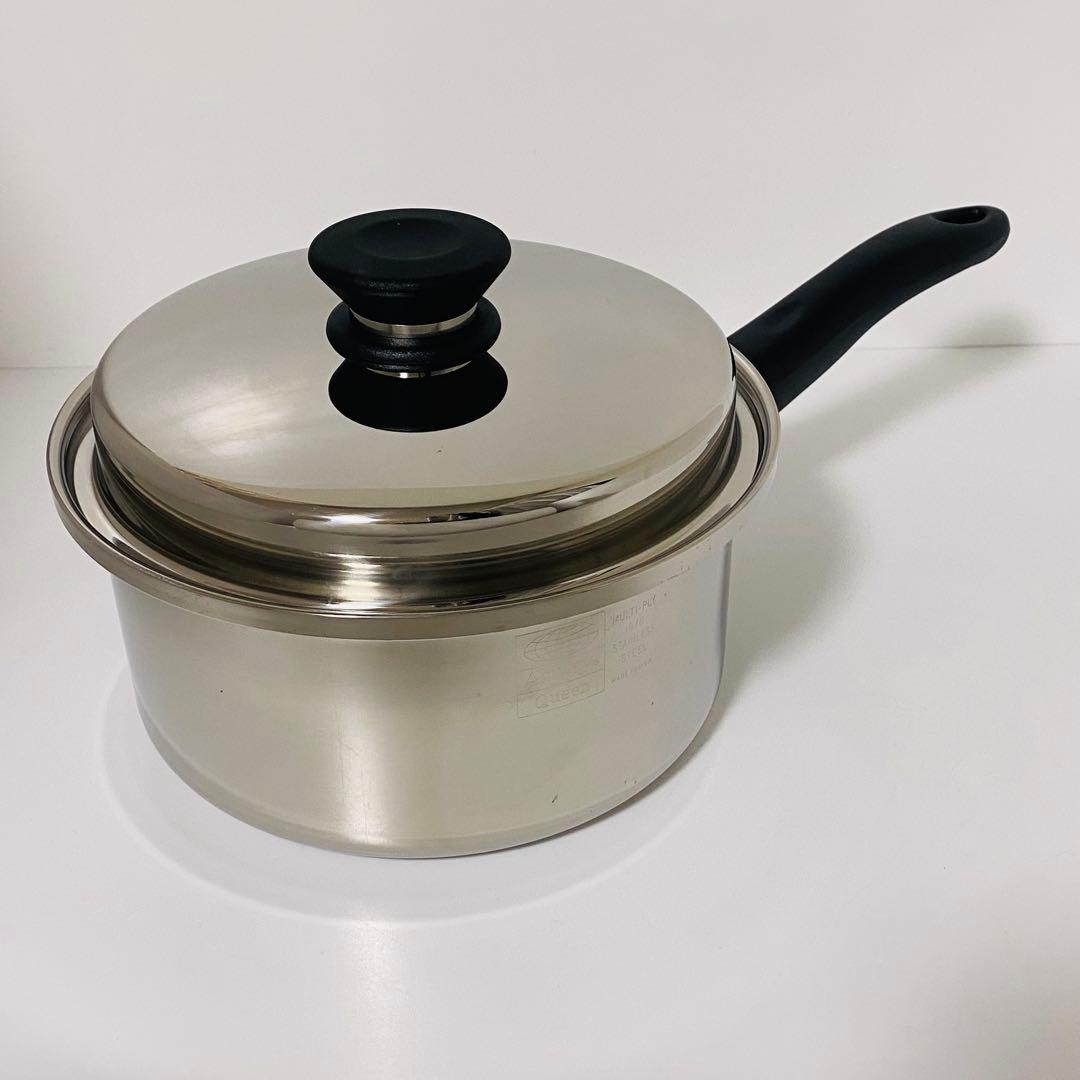 Amway アムウェイ 大ソースパン　鍋　未使用　ステンレス　高級鍋