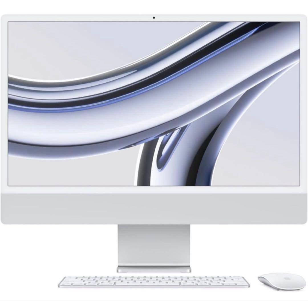 24インチ M3 iMac シルバー / メモリ16GB / SSD256GB