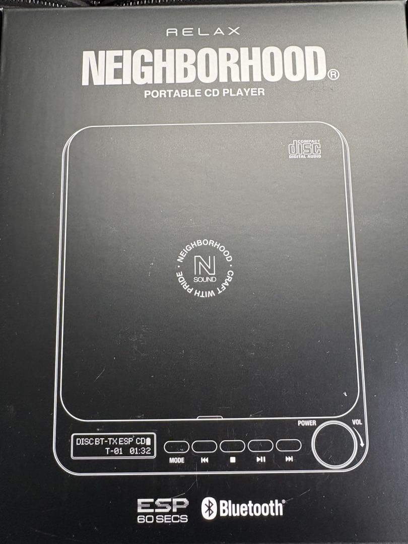ポータブルプレーヤー NEIGHBORHOOD PORTABLE CD PLAYER 26SS
