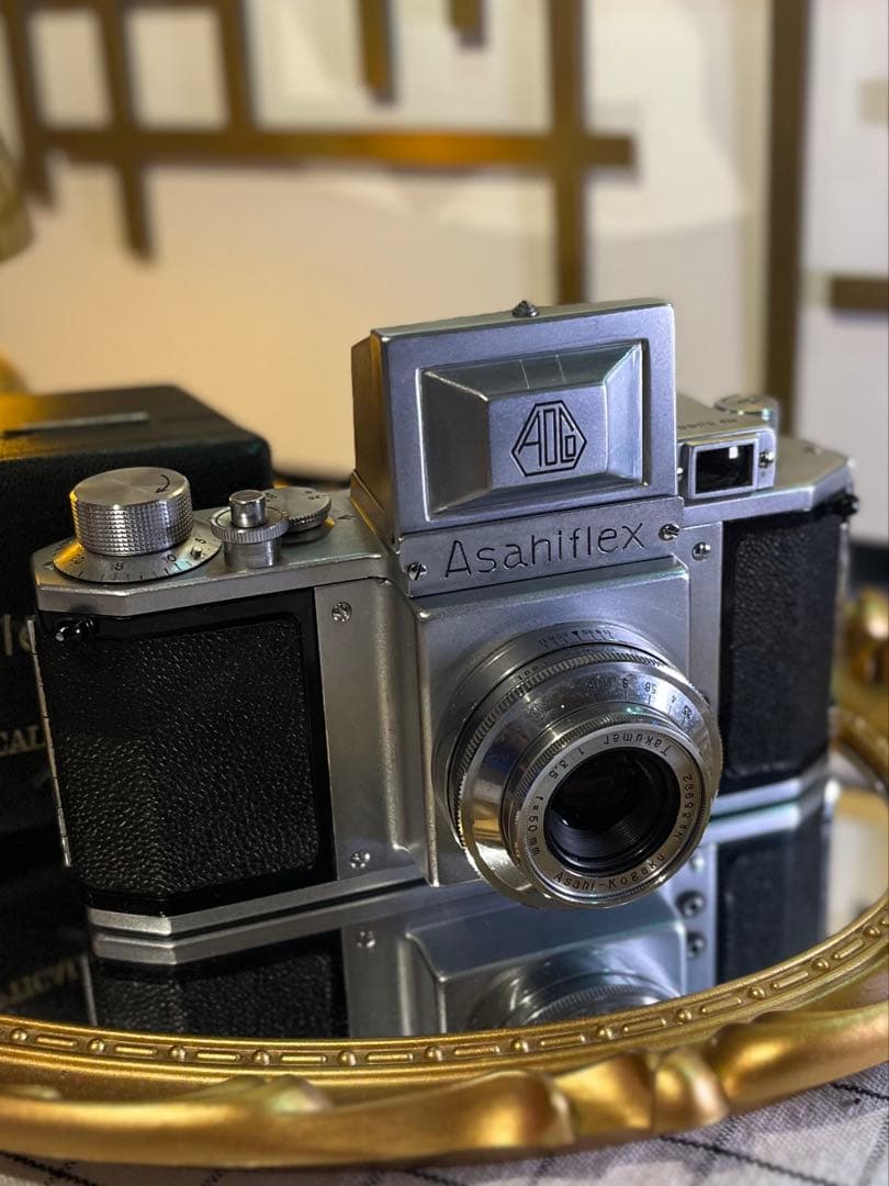 旭光学 Asahiflex + Takumar 50mm 接写リングセット