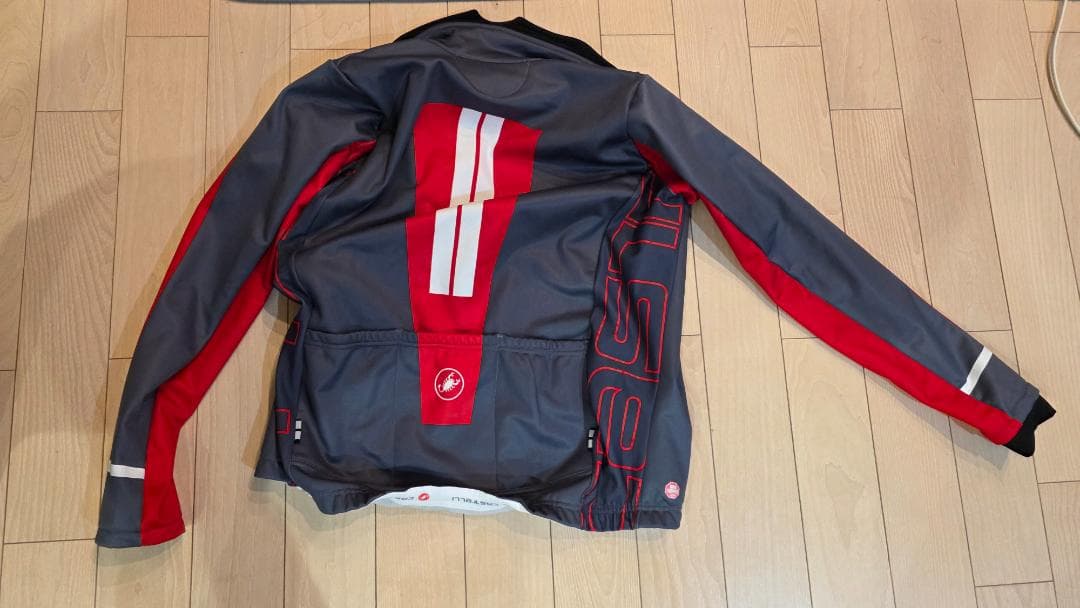 カステリ Castelli フリー3ジャケット サイズM 防風 冬用