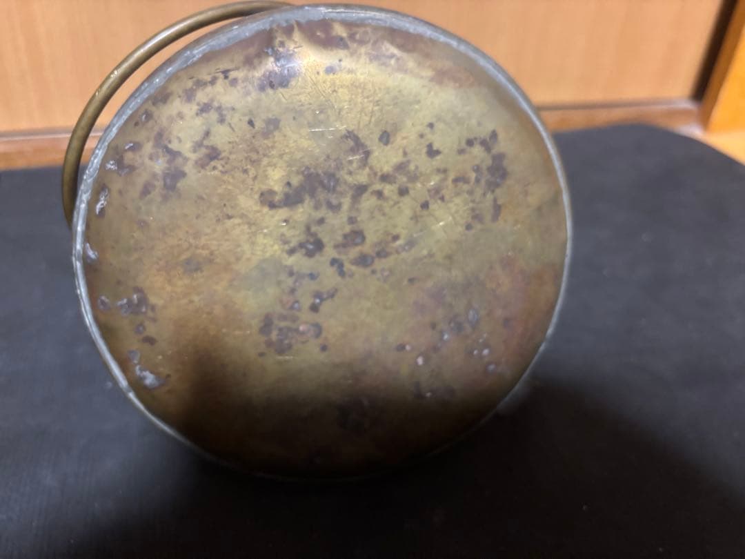 鉄道省　工部省　水筒　アンティーク レトロ　鉄道省 工部省マーク やかんジャンク