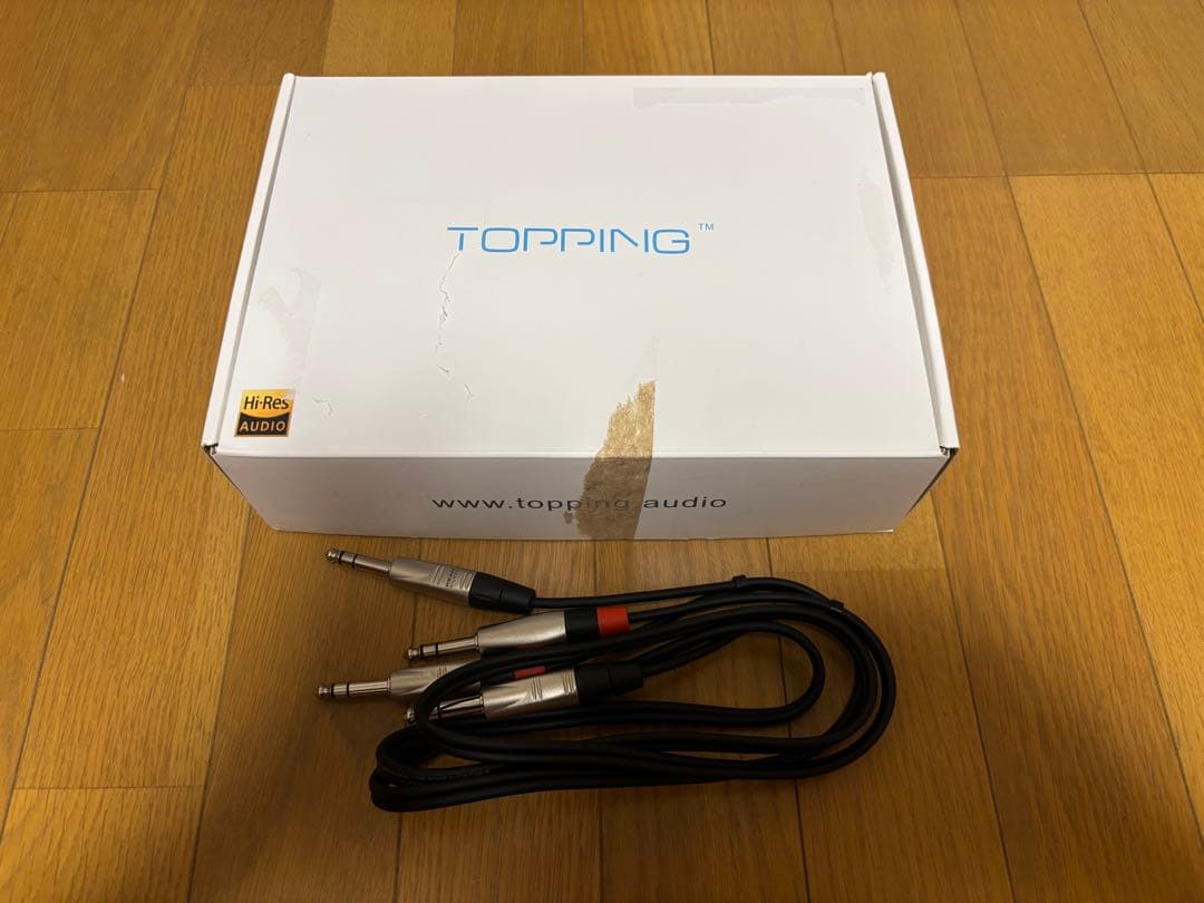 【完品】Topping PA3s TRSケーブル付き