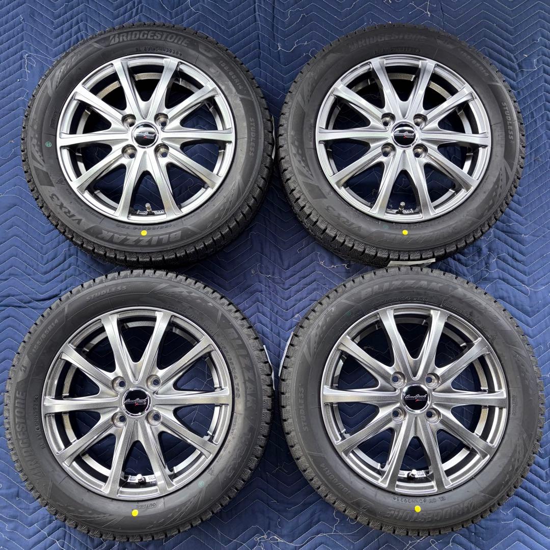 2025年 新品 BLIZZAK VRX3 155/65R14 ホイール付
