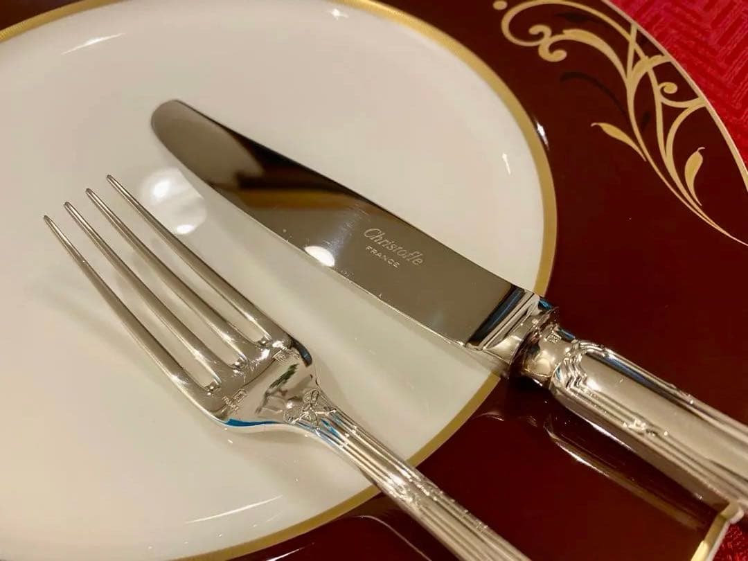 【あいさま専用商品☆未使用品】クリストフルリュバン スタンダードカトラリーセット