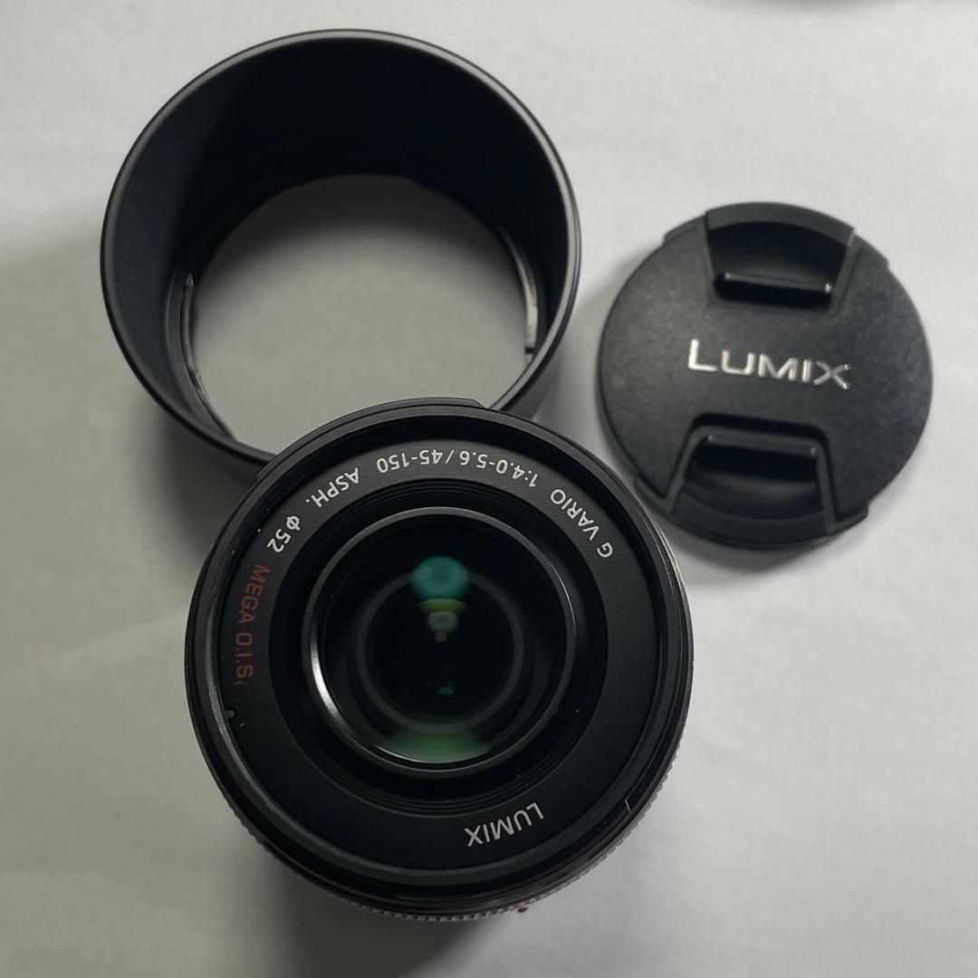良品！LUMIX G VARIO 45-150mm F4.0-5.6 フード付