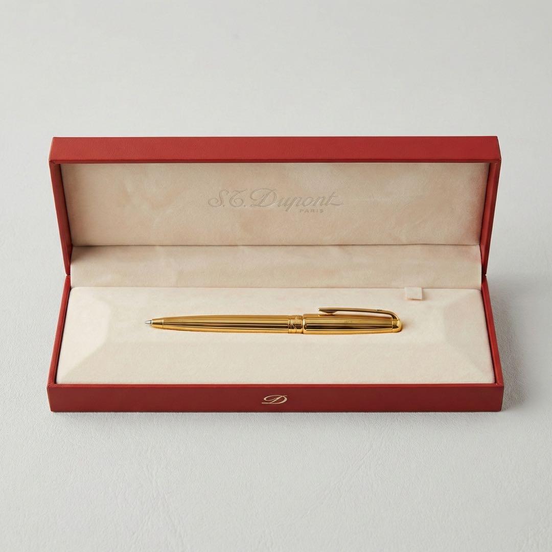 【極美品】S.T. Dupont デュポン クラシック ボールペン ゴールド